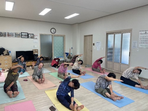 진말마을 마을문화프로그램 운영-요가 17회차