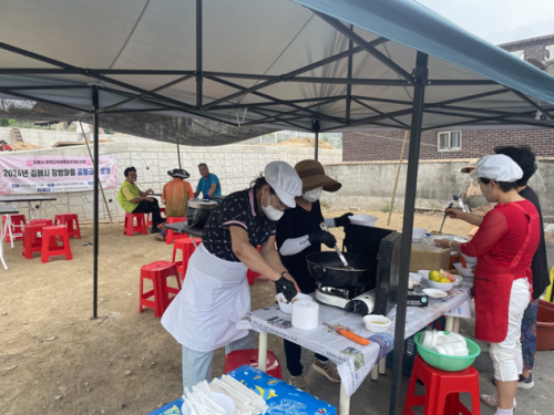 장방마을 마을공동급식 운영 7회차, 안금마을 안금소통밥상 7회차