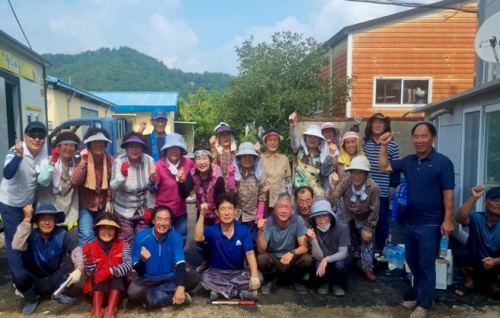 월촌마을 1차 경관가꾸기교육 자체활동